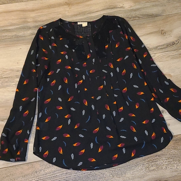 Meadow Rue by Anthropologie peasant blouse - Picture 1 of 12